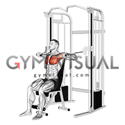CABLE SEATED CHEST PRESS