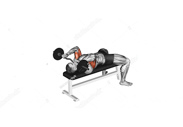 How to Do Lying Triceps Extension.