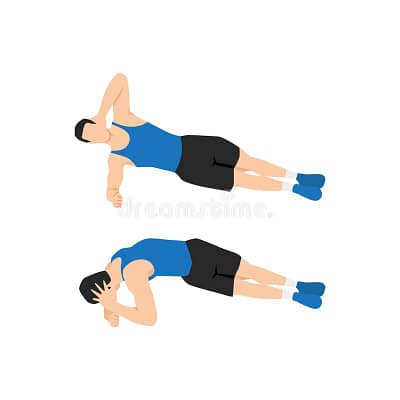 Side Plank with rotation