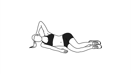 Side-Lying Side Crunches