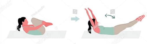 double leg stretch