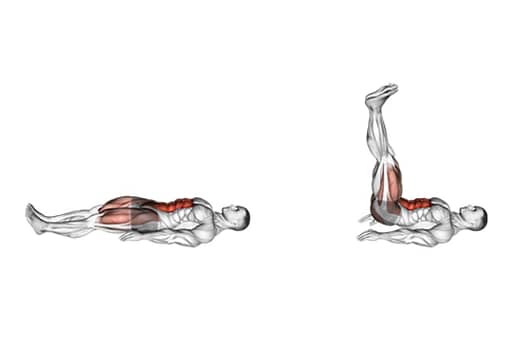 ab exercise with dumbell